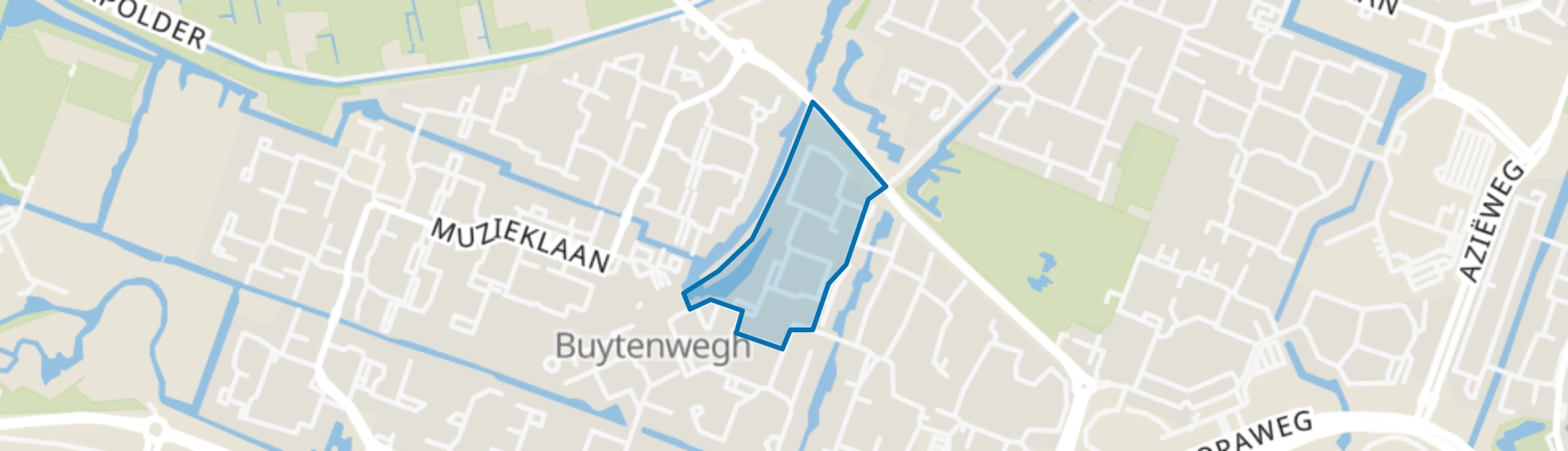 Hovenbuurt-Noord, Zoetermeer map