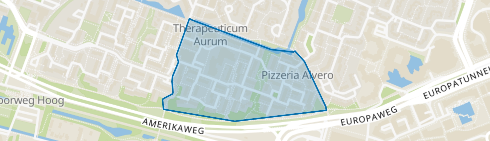 Hovenbuurt-Zuid, Zoetermeer map