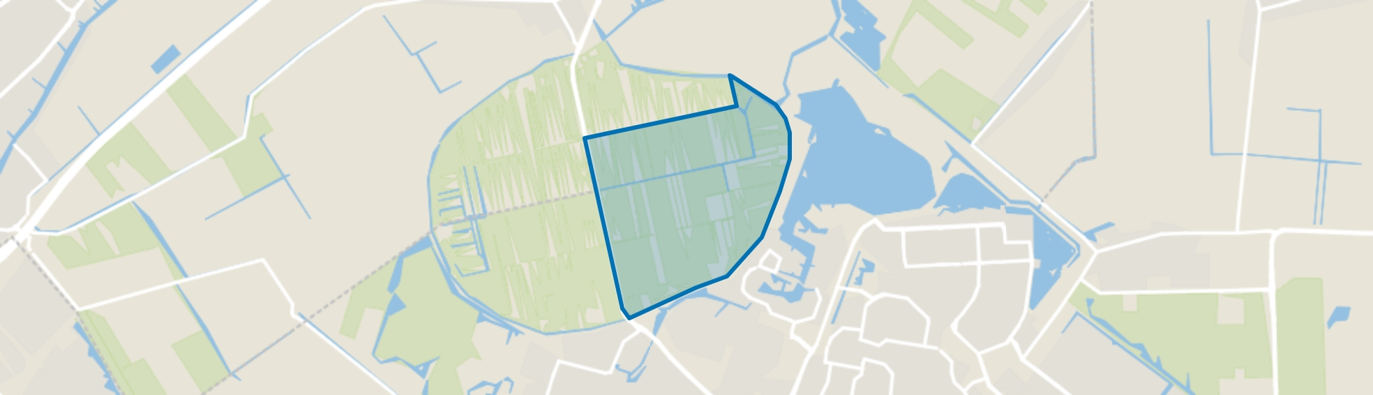 Meerpolder-Oost, Zoetermeer map