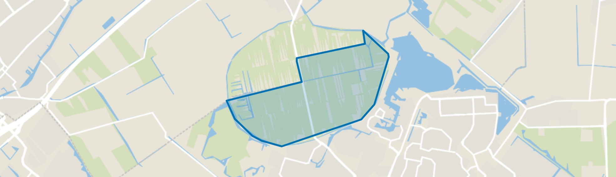 Meerpolder, Zoetermeer map