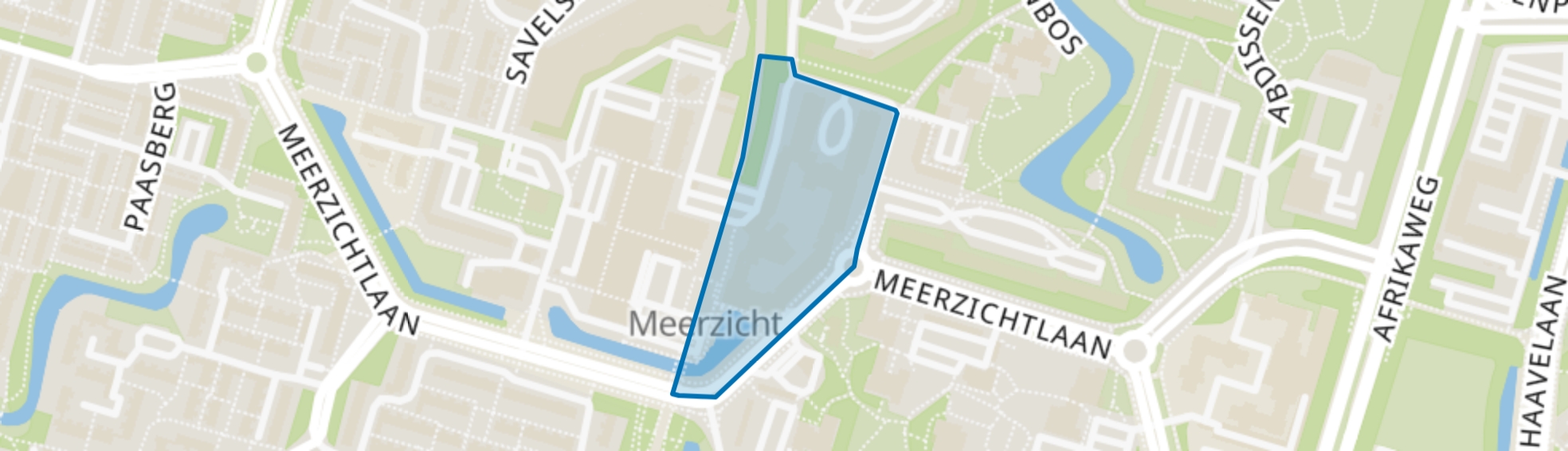 Meerzicht-Centrum-Oost, Zoetermeer map