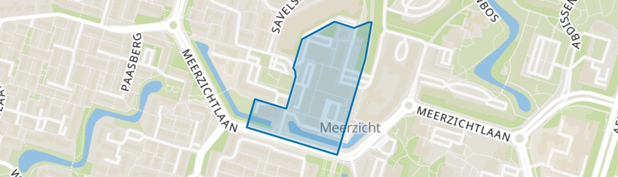 Meerzicht-Centrum-West, Zoetermeer map