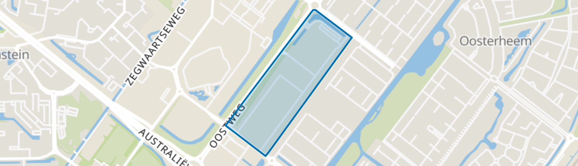 Merenbuurt-West, Zoetermeer map