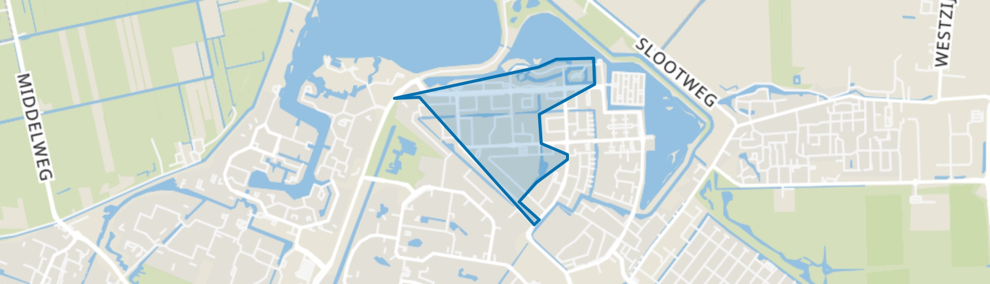 Noordhove-West, Zoetermeer map