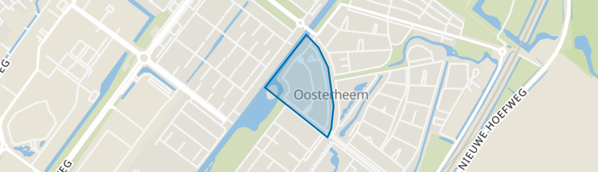 Oosterheem-Centrum, Zoetermeer map