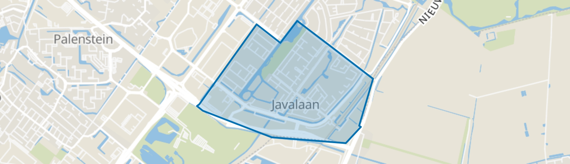 Oosterheem-Zuid-West, Zoetermeer map