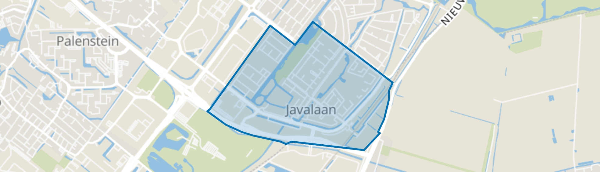 Oosterheem-Zuid-West, Zoetermeer map