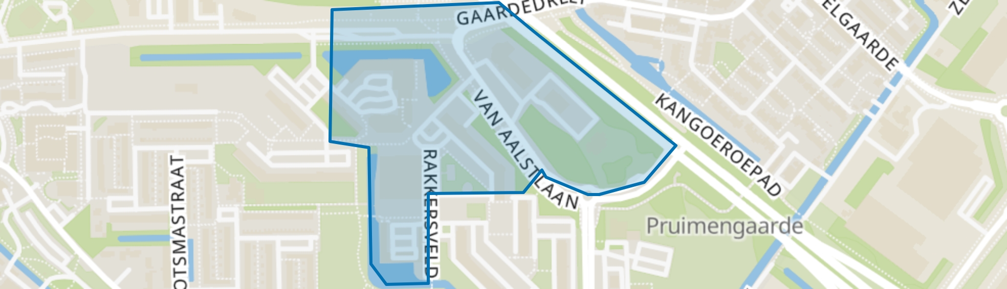 Palenstein-Centrum, Zoetermeer map