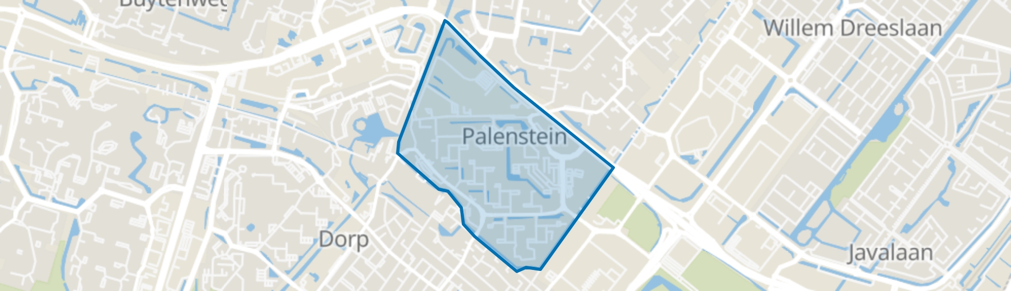 Palenstein, Zoetermeer map