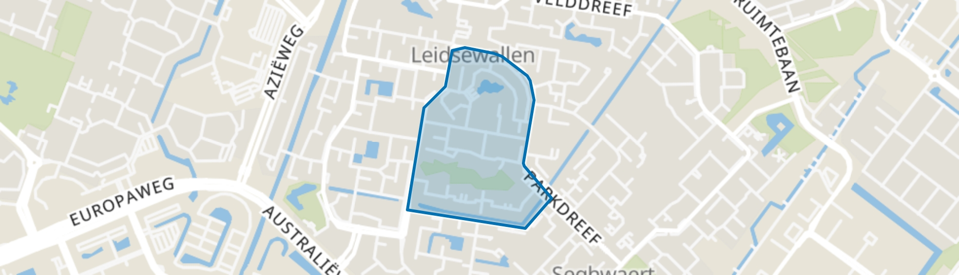 Parkenbuurt, Zoetermeer map