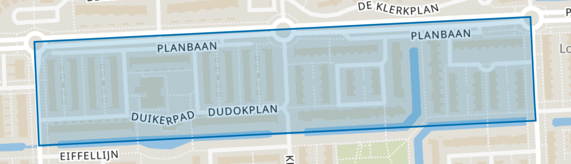 Plannenbuurt-Noord, Zoetermeer map