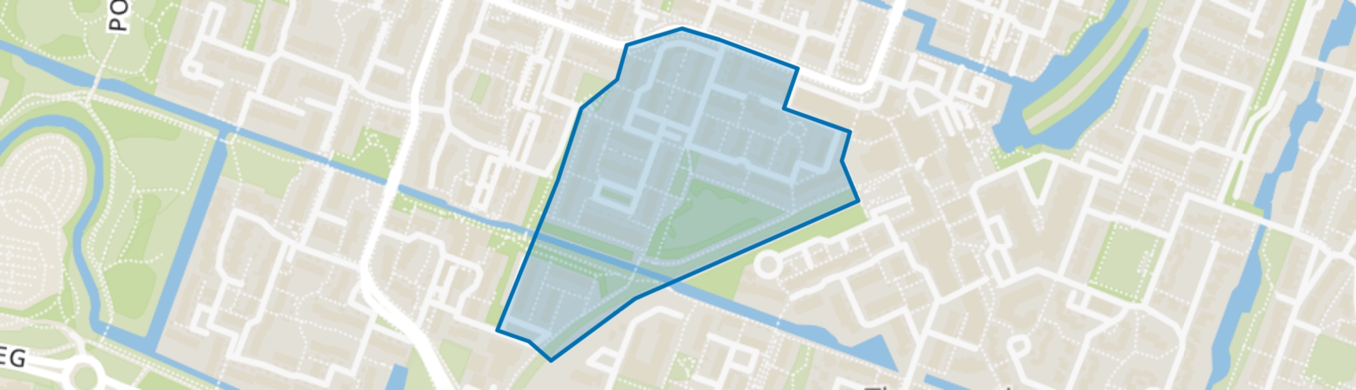 Rodenbuurt-Oost, Zoetermeer map