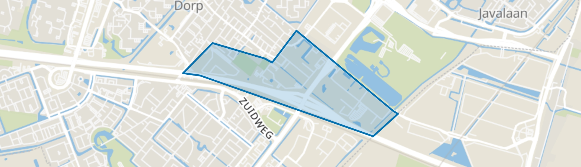 Rokkehage c.a., Zoetermeer map