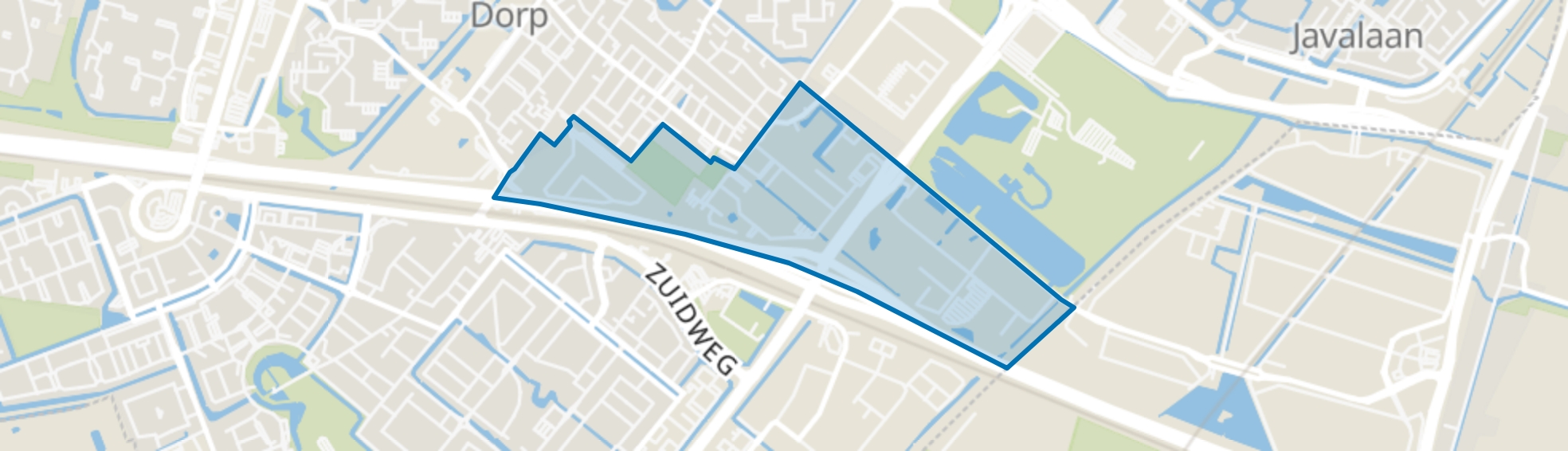 Rokkehage c.a., Zoetermeer map