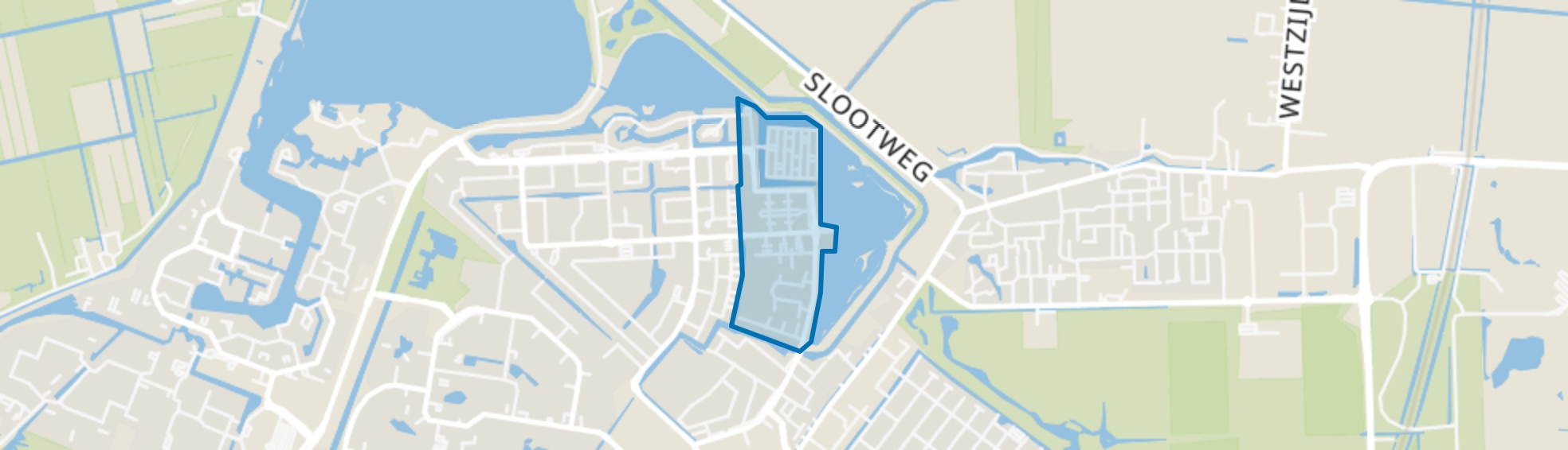 Schansenbuurt-Noord, Zoetermeer map