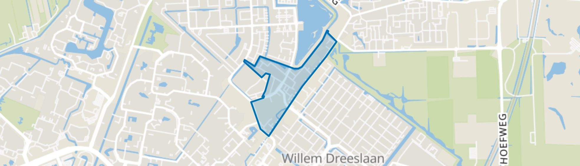 Schansenbuurt-Zuid, Zoetermeer map