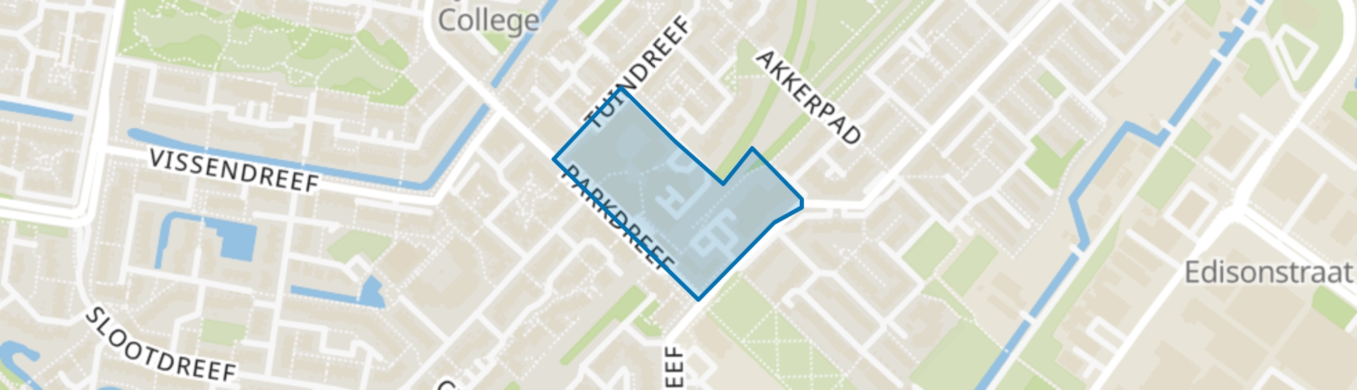 Seghwaert-Centrum-Zuid, Zoetermeer map