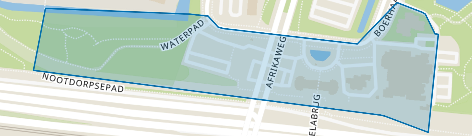 Stationsbuurt-Noord, Zoetermeer map