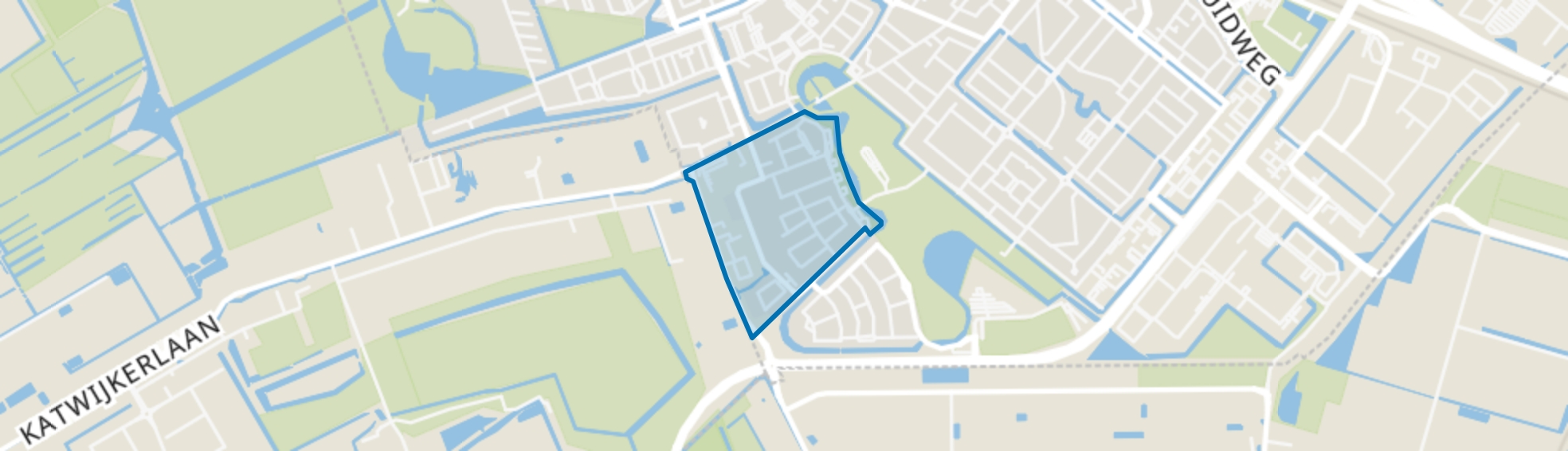 Stenenbuurt-midden, Zoetermeer map
