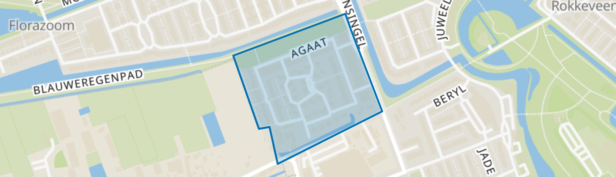 Stenenbuurt-Noord, Zoetermeer map