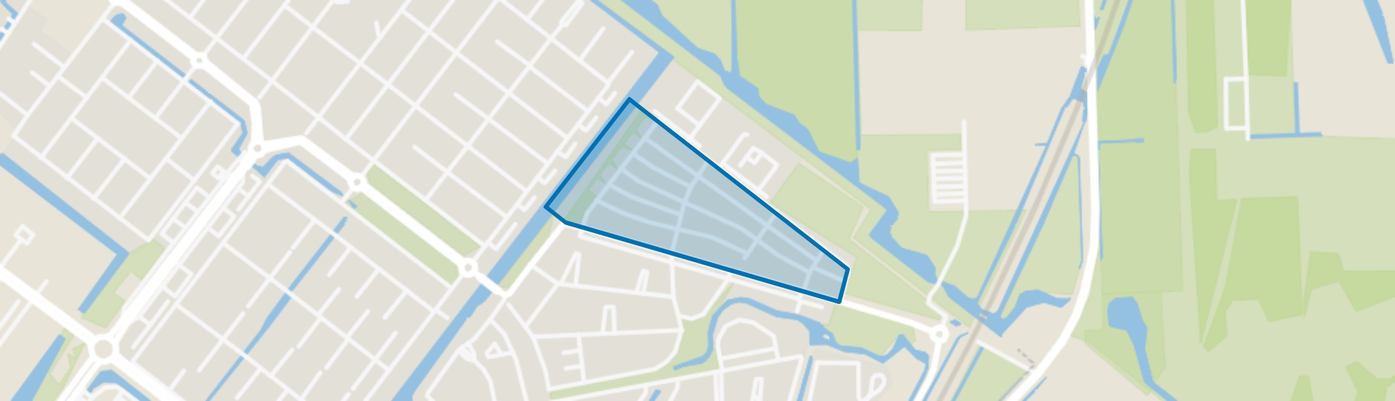 Stromenbuurt-Noordwest, Zoetermeer map