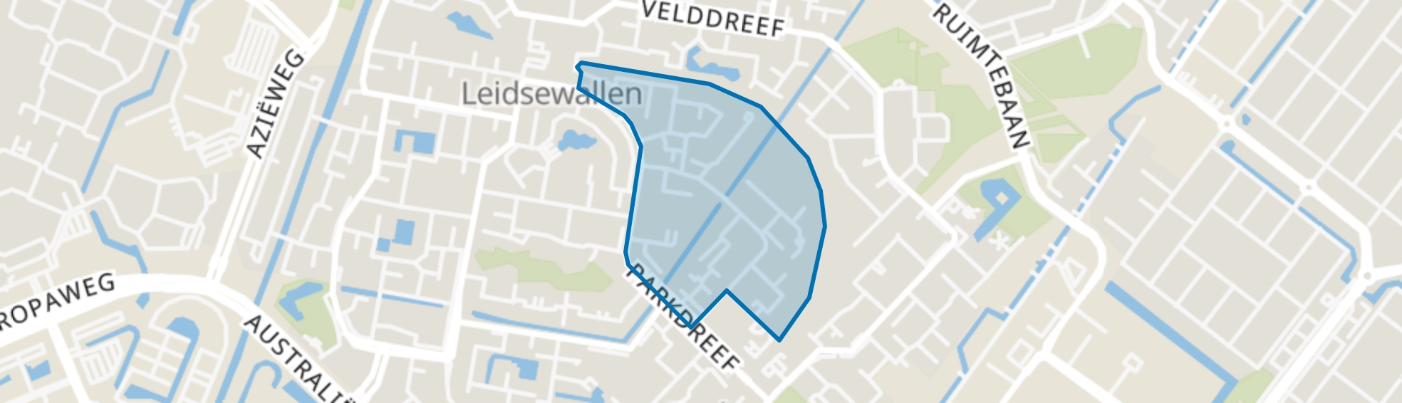 Tuinenbuurt, Zoetermeer map