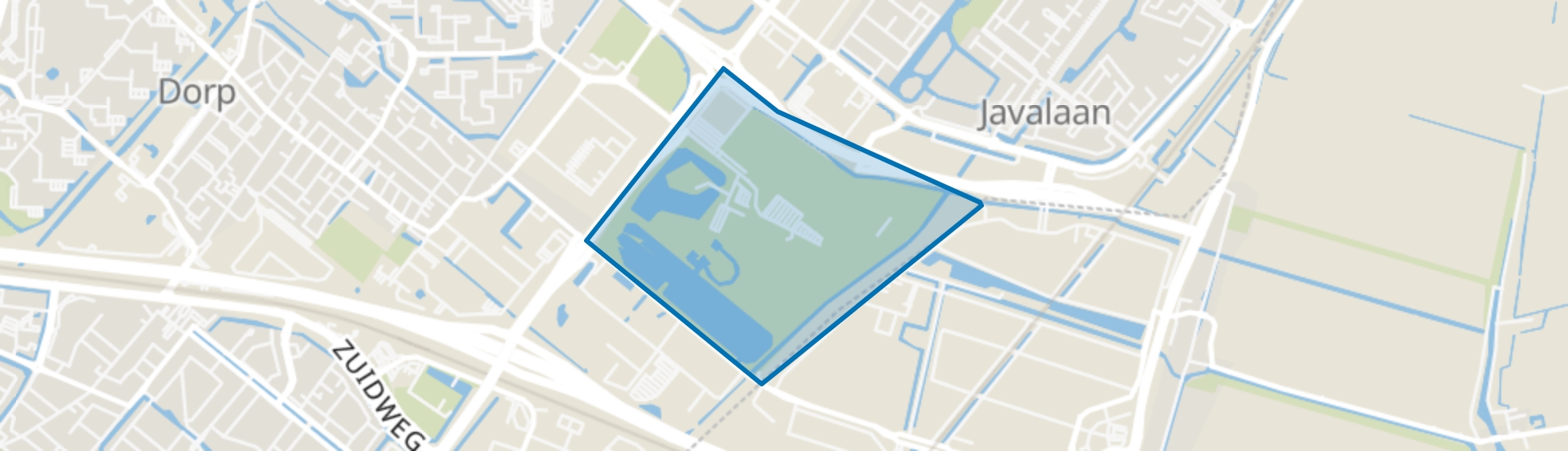 Van Tuyllpark, Zoetermeer map
