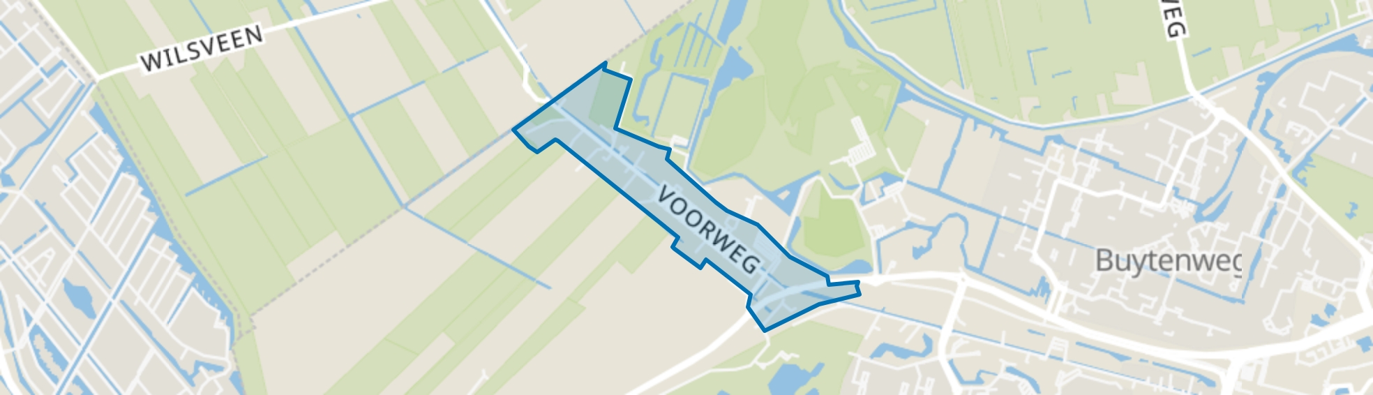 Voorweg buiten, Zoetermeer map
