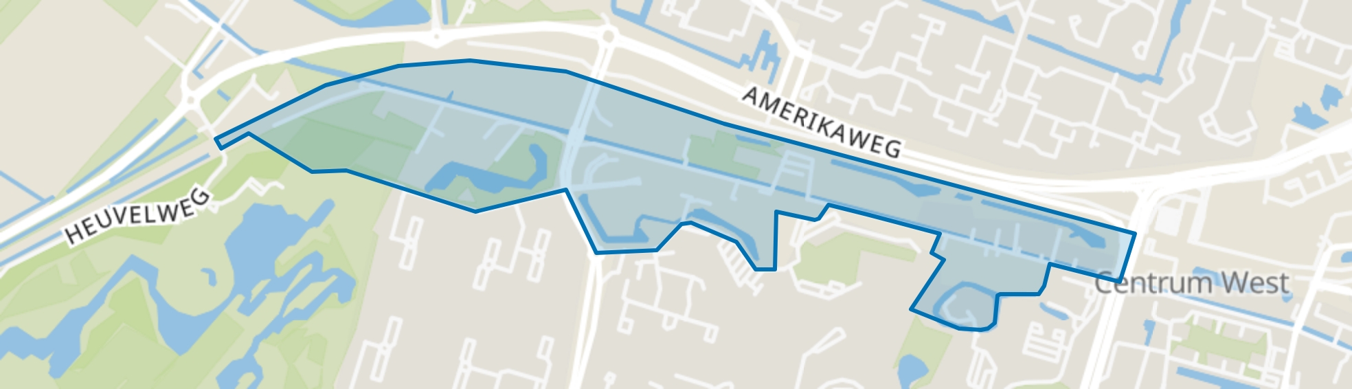 Voorweg, Zoetermeer map