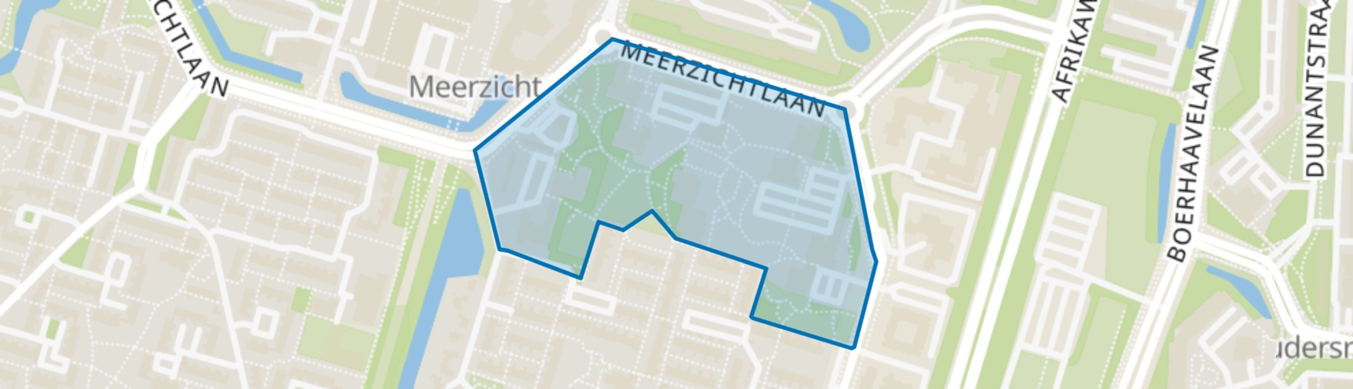 Waterbuurt hoog, Zoetermeer map
