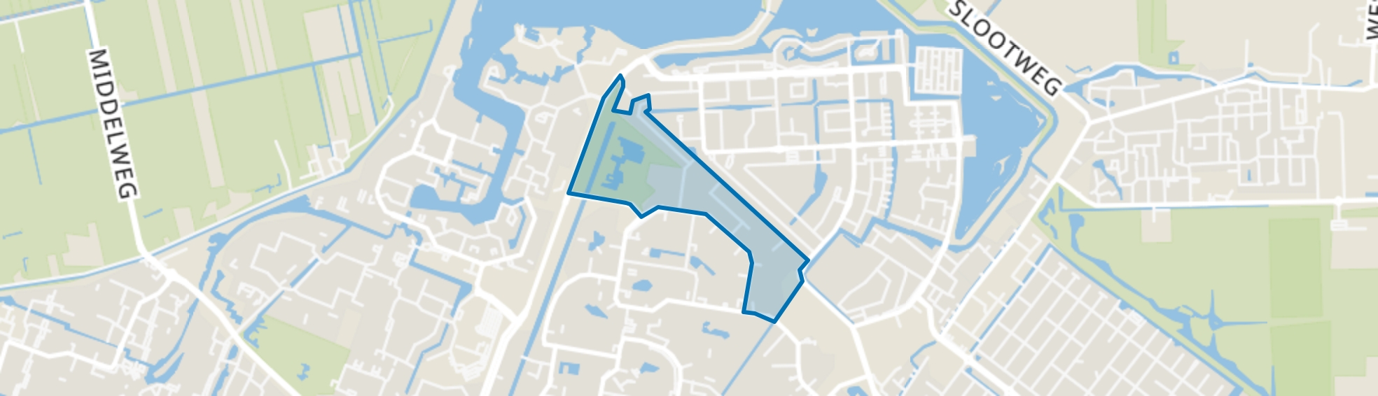 Weidebuurt-Noord, Zoetermeer map