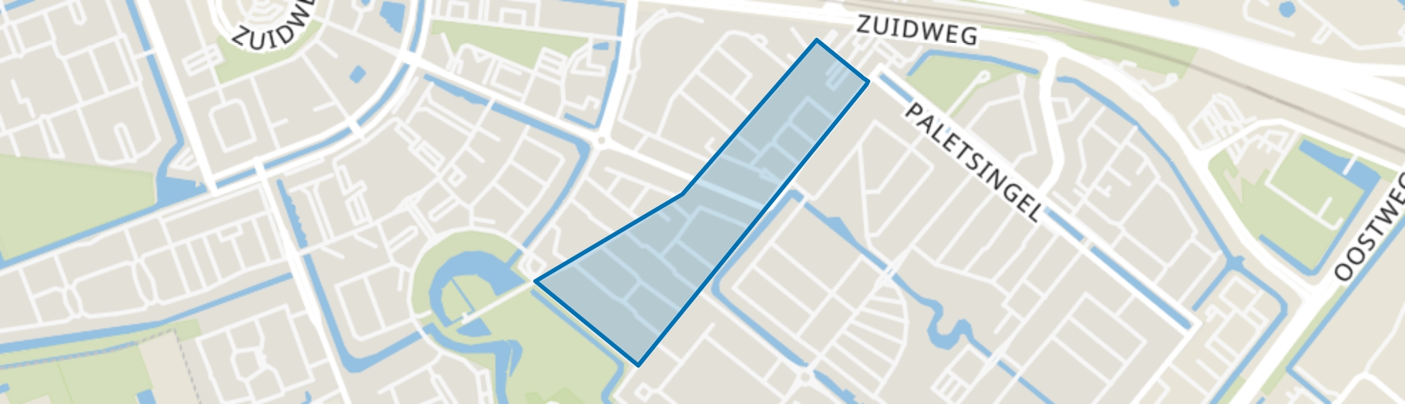 Wittenbuurt, Zoetermeer map