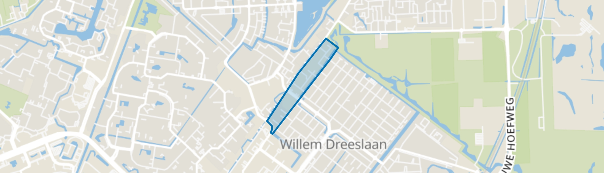 Zegwaartseweg-Noord, Zoetermeer map