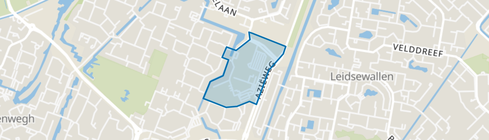 Zijdenbuurt-Oost, Zoetermeer map