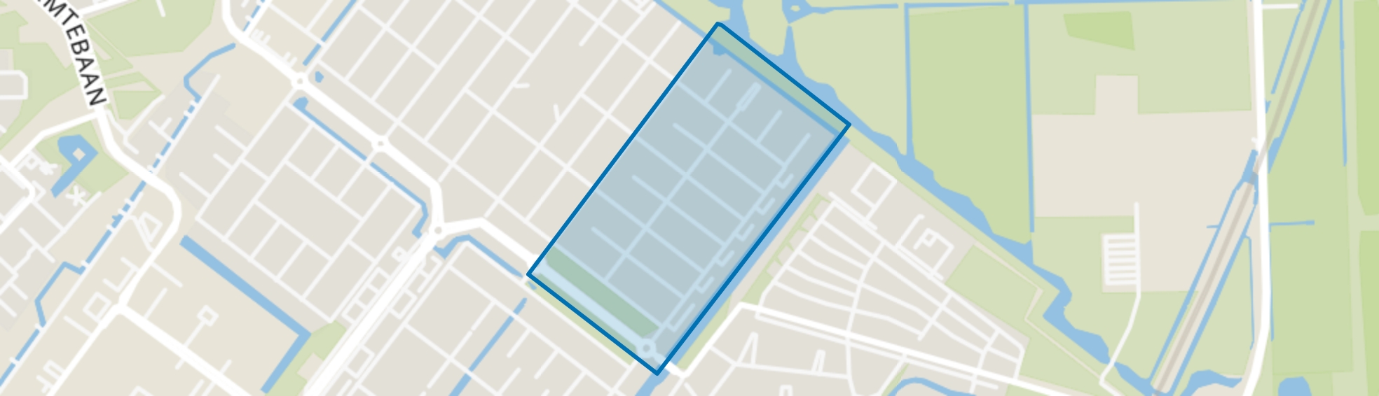 Zuid-Hollandbuurt-Noordoost, Zoetermeer map