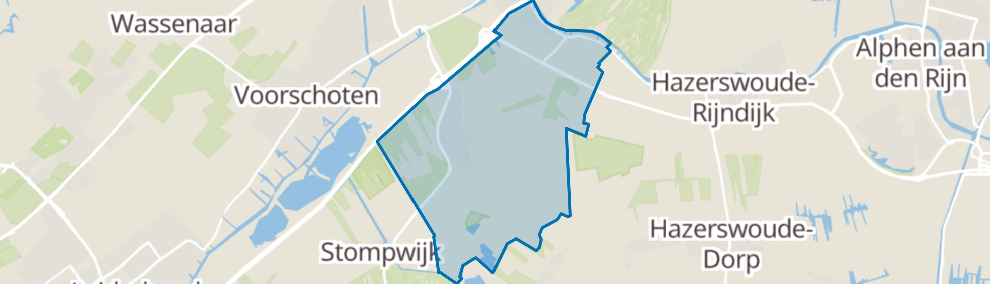 Zoeterwoude map
