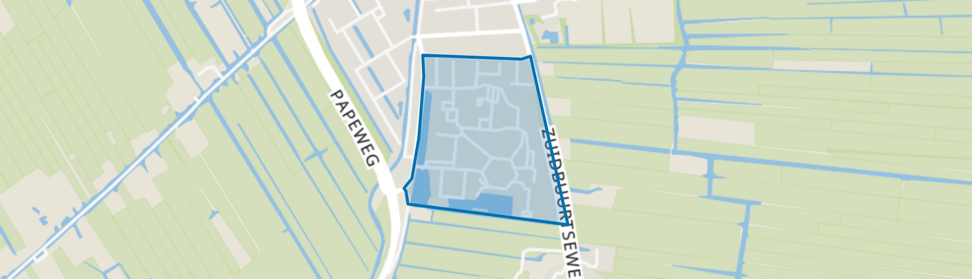 Blankaartpark, Zoeterwoude map