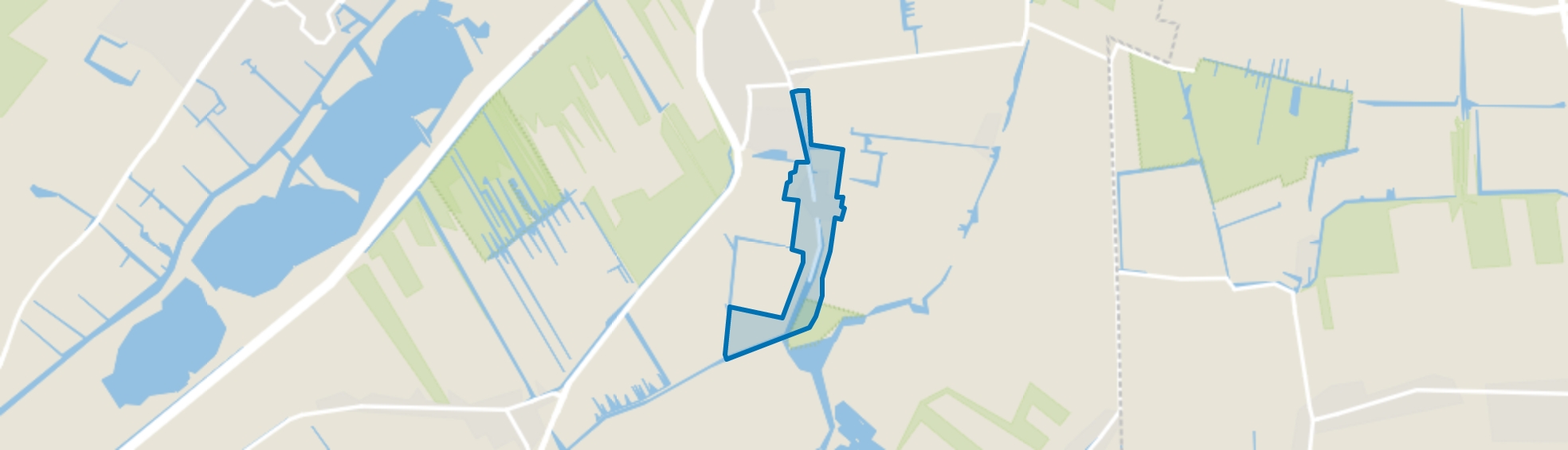 Zuidbuurt, Zoeterwoude map