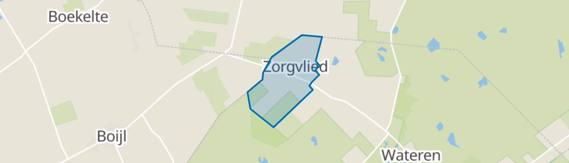 Zorgvlied map