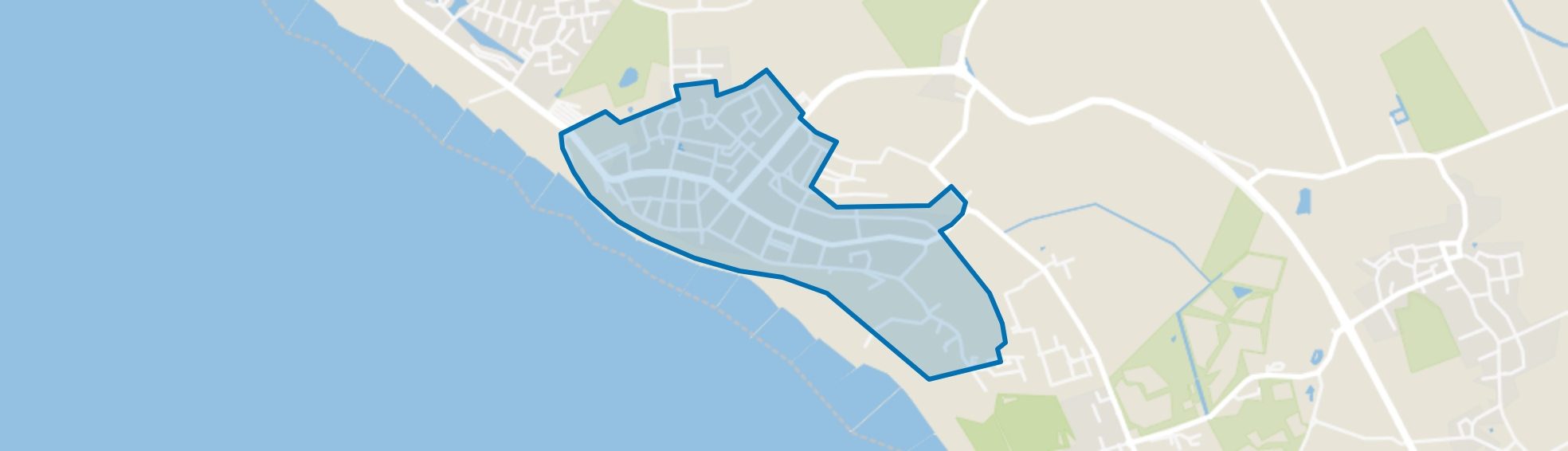 Zoutelande, Zoutelande map