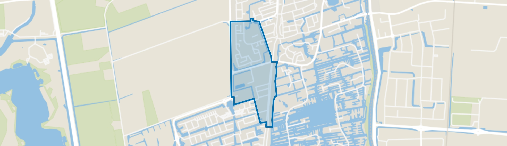 Zuid-Scharwoude West, Zuid-Scharwoude map