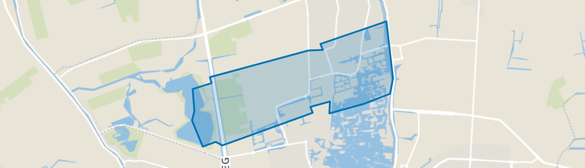 Zuid-Scharwoude, Zuid-Scharwoude map