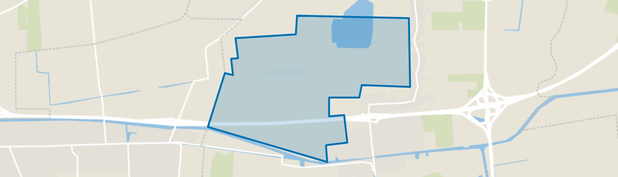 Zuidbroek Buitengebied west, Zuidbroek map