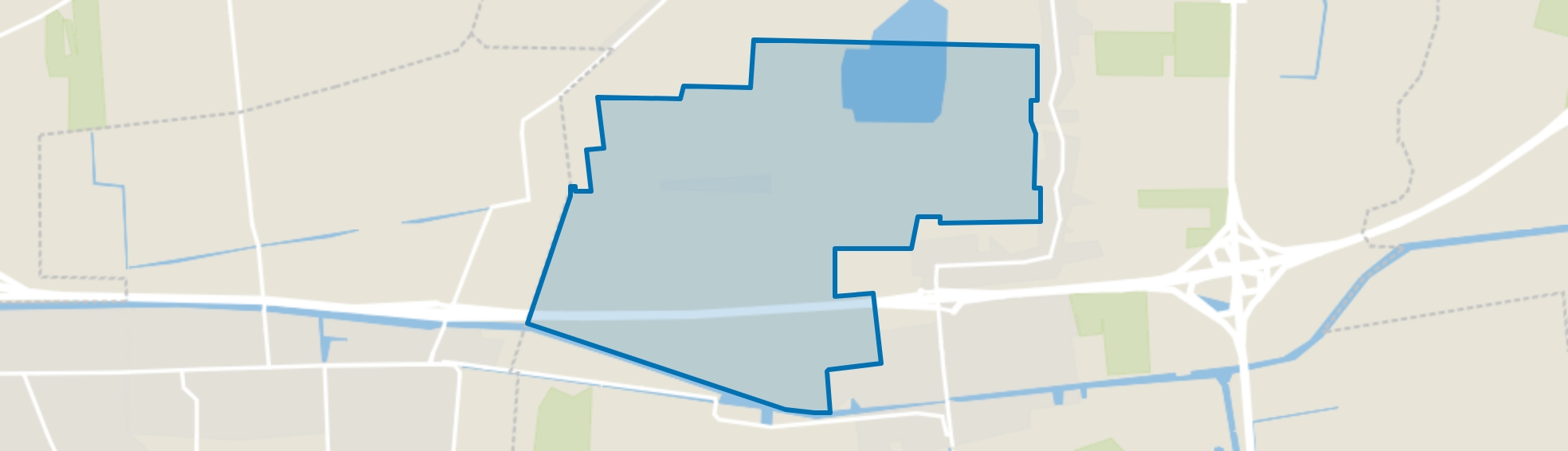 Zuidbroek Buitengebied west, Zuidbroek map