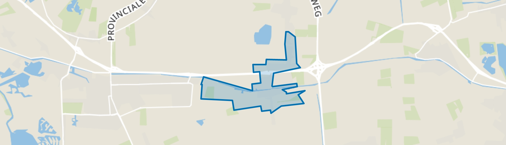 Zuidbroek, Zuidbroek map