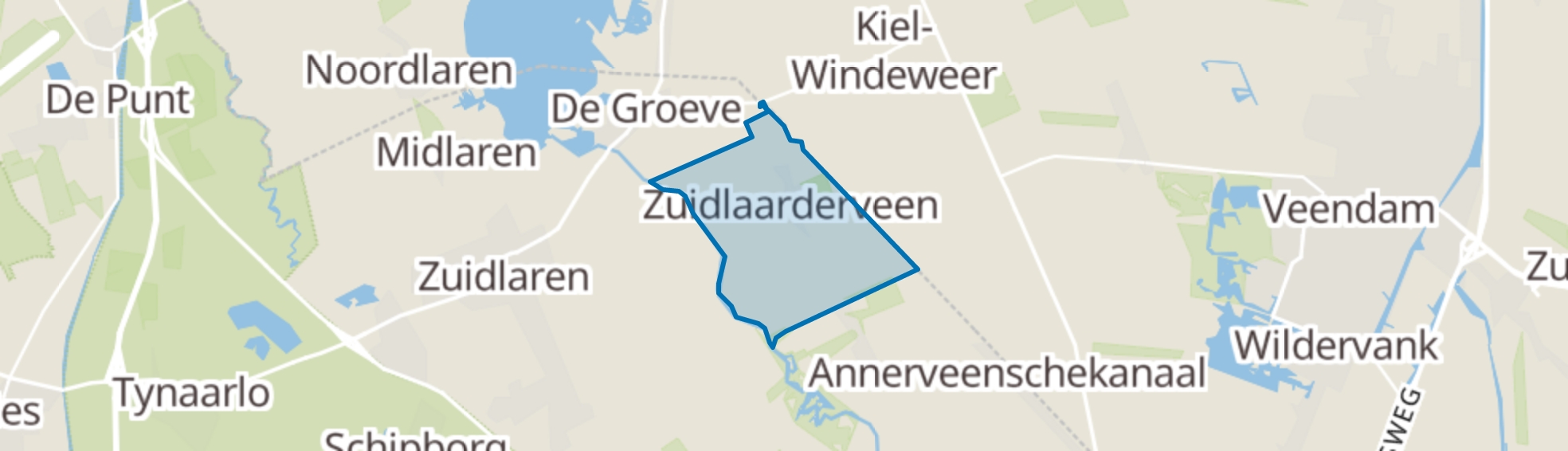 Zuidlaarderveen map