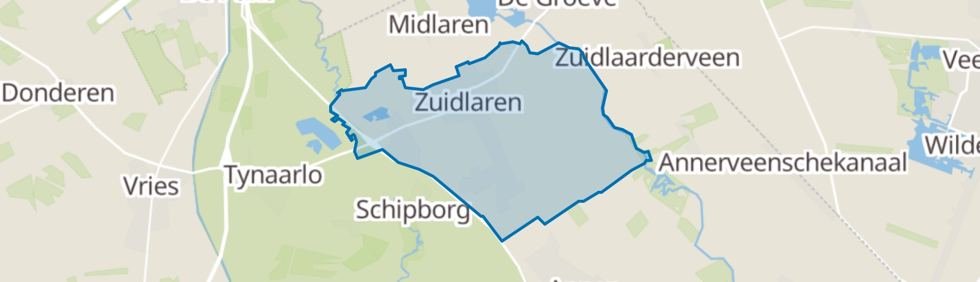 Zuidlaren map