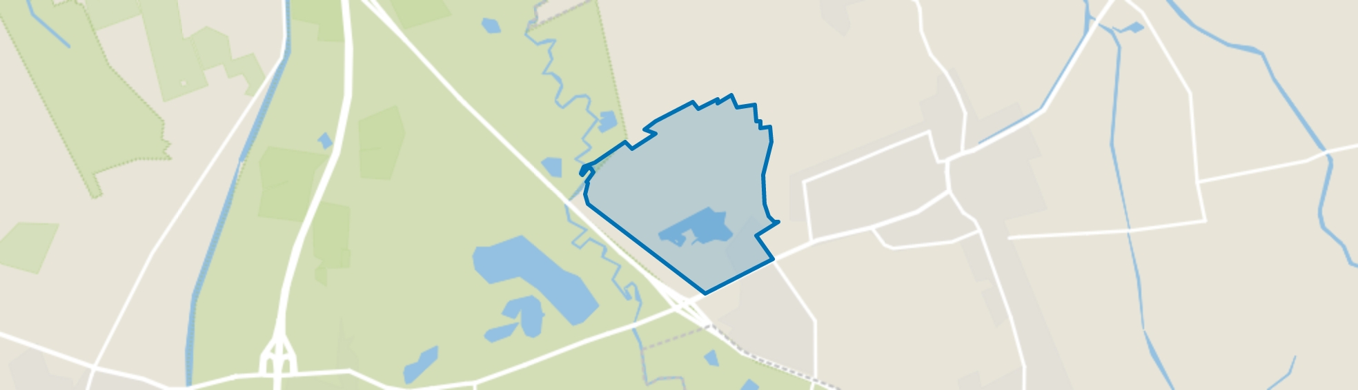 Westlaren Noord, Zuidlaren map