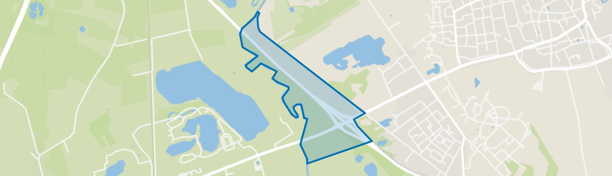 Westlaren-West, Zuidlaren map