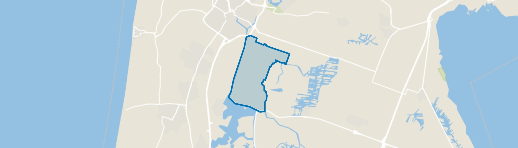 Zuidschermer, Zuidschermer map